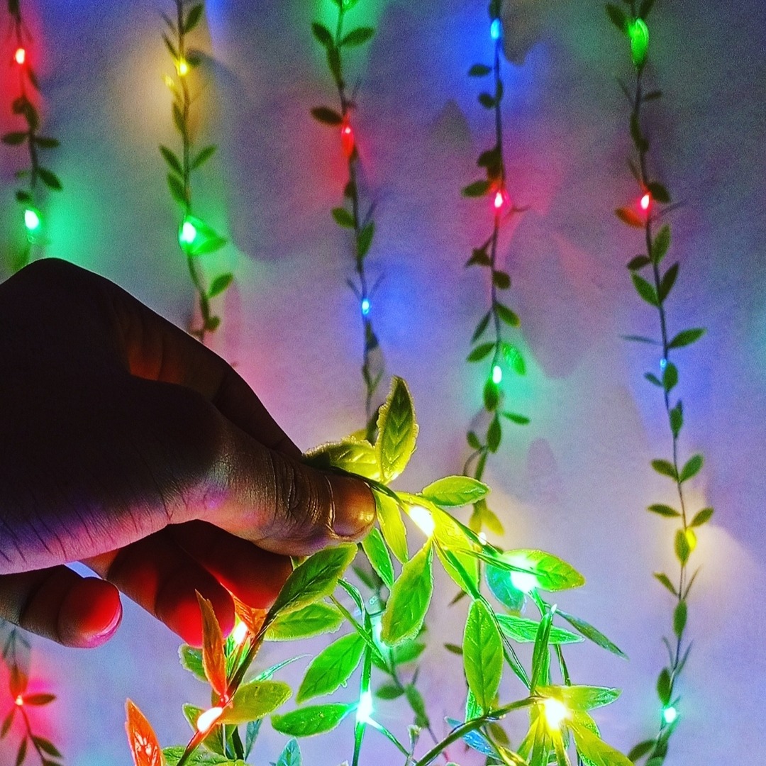 Leaf String Lights Multicolor ( 25 Feet )