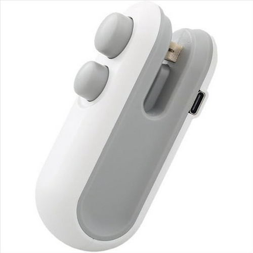 Mini Sealing Machine  2-in-1 USB Rechargeable Bag Heat Sealer