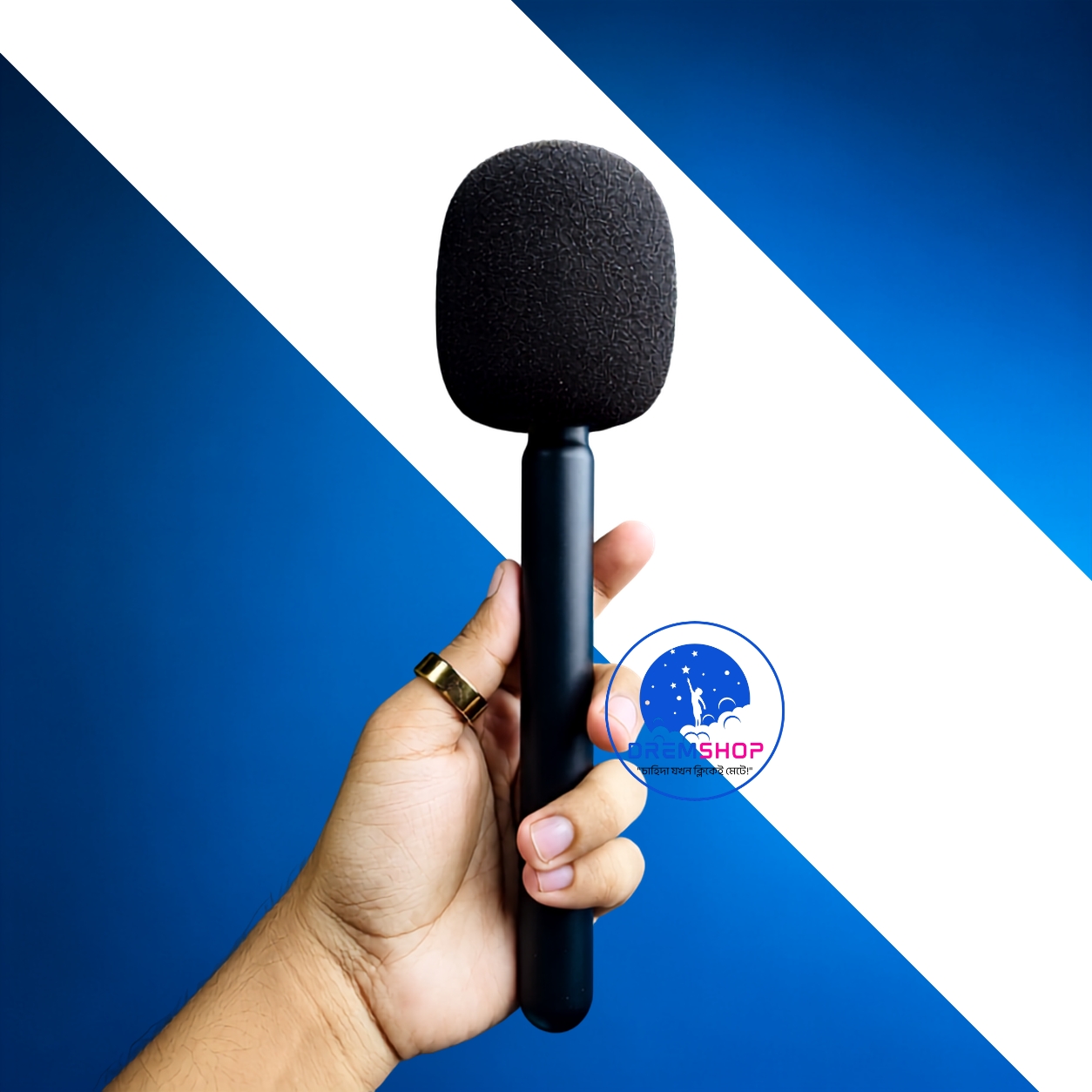 Wireless Microphone Holder for Interview (Microphone not included)